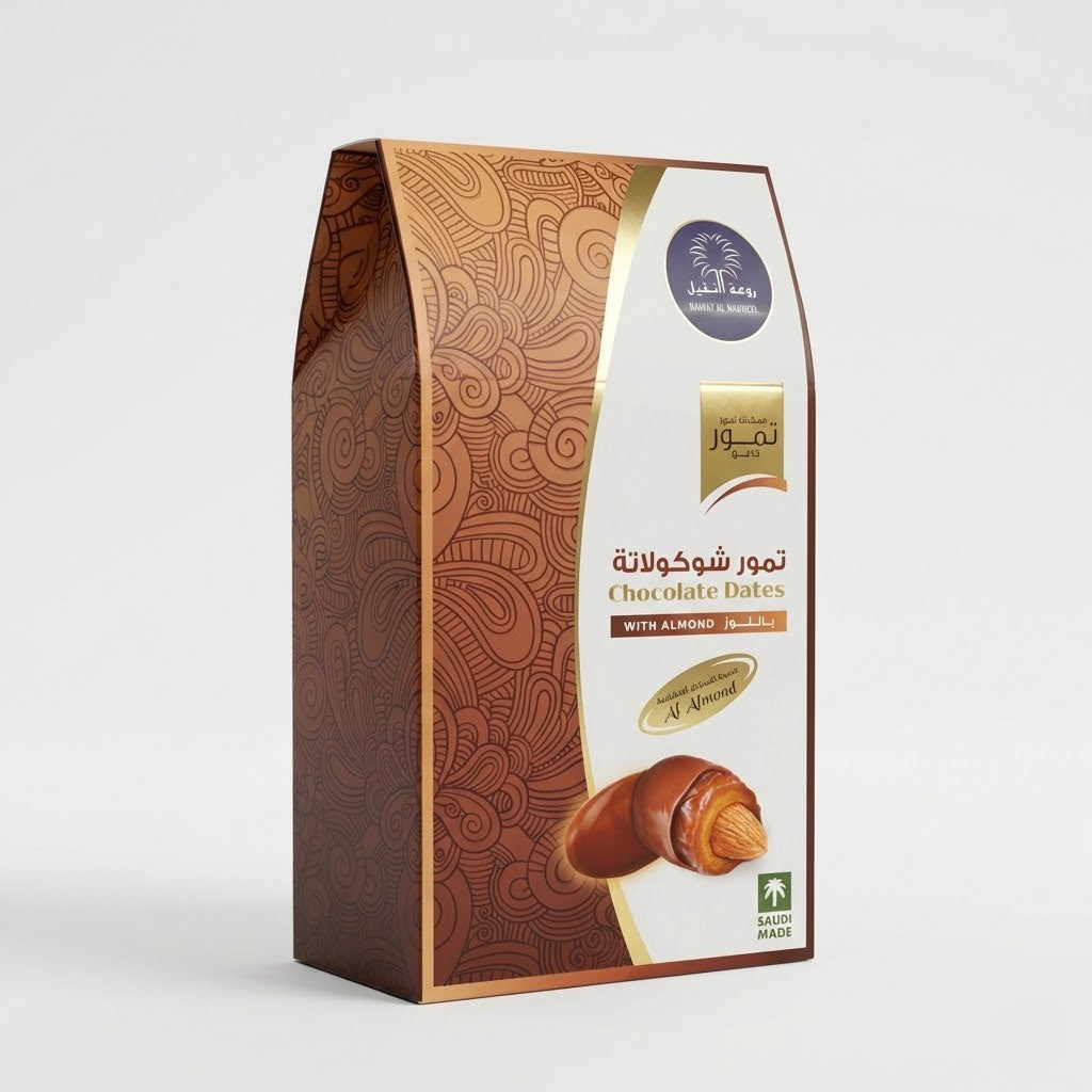 Milk Chocolate Dates with Almond